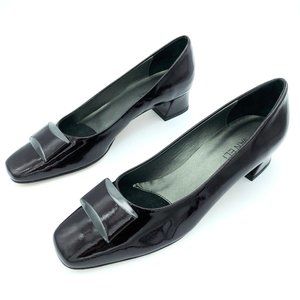 Stunning Vintage Chunky Heel Square Toe Pump - 8.5